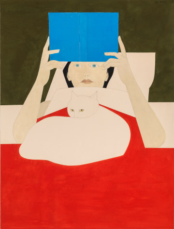 Will Barnet (1911-2012), Woman Reading, 1970
