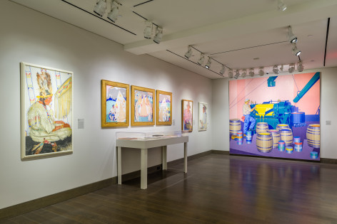 installation view of Winold Reiss will not be classified. at Hirschl & Adler Galleries, April 12 - May 25, 2018