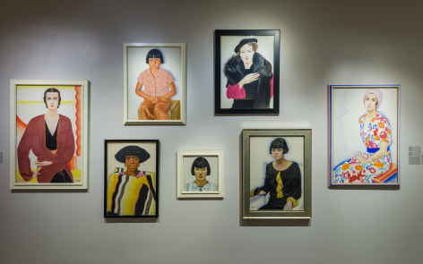 installation view of Winold Reiss will not be classified. at Hirschl & Adler Galleries, April 12 - May 25, 2018