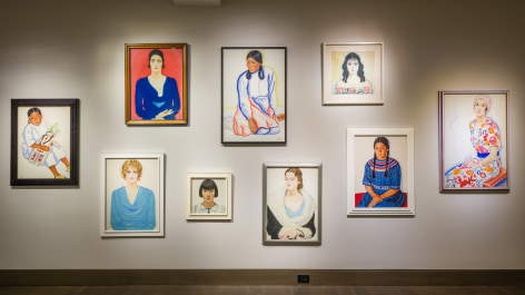 &quot;Winold Reiss: The New American Portrait&quot; installation view