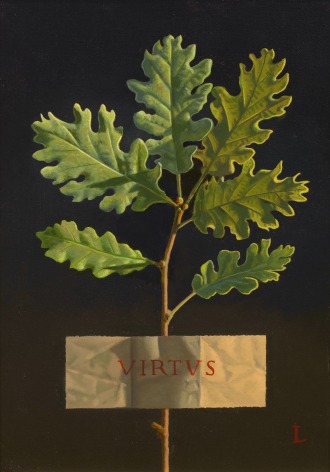 David Ligare (b. 1945), &quot;VIRTUS (Virtue),&quot;&nbsp;2024. ​​​​​​​Oil on canvas, 14 x 10 in.