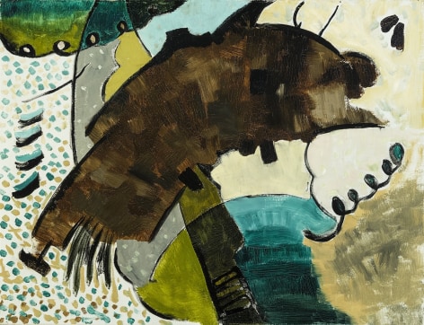 ARTHUR DOVE (1880&ndash;1946), &quot;Yours Truly,&quot; 1927. Oil on canvas, 16 1/2 x 21 1/2 in.