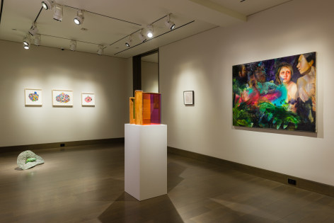 installation view of "Our Secret Fire" at Hirschl & Adler Modern, September 9 - October 8, 2021