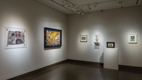 &quot;Self-Taught Artists at the Crossroads of Fact and Fiction,&quot; installation view