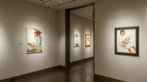 &quot;Winold Reiss: The New American Portrait&quot; installation view