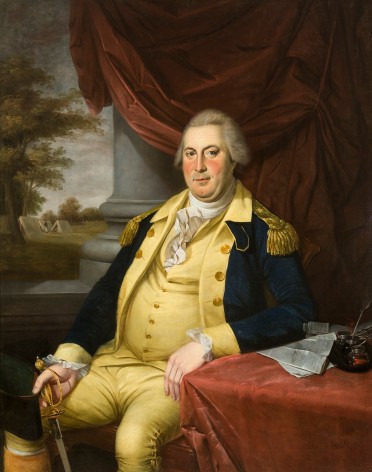 CHARLES WILLSON PEALE (1741&ndash;1827), &quot;Portrait of General David Forman,&quot; c. 1784.  Oil on canvas, 51 1/2 x 39 5/8 in.