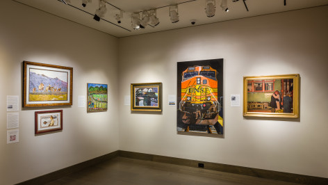 &quot;The Art of Trains,&quot; Gallery 3, view 006