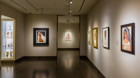 "Winold Reiss: The New American Portrait" installation view