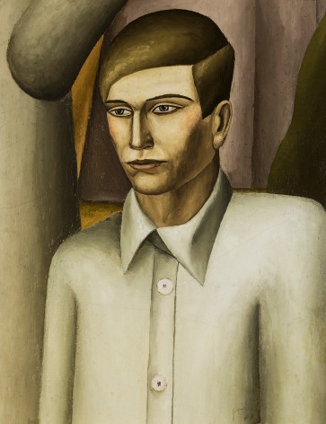 Self-Portrait, 1930, Oil on canvas, 11 1/2 x 9 in.