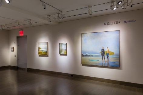 installation view of Randall Exon, &quot;Maritime&quot; at Hirschl &amp; Adler Modern, September 14 - October 14, 2022