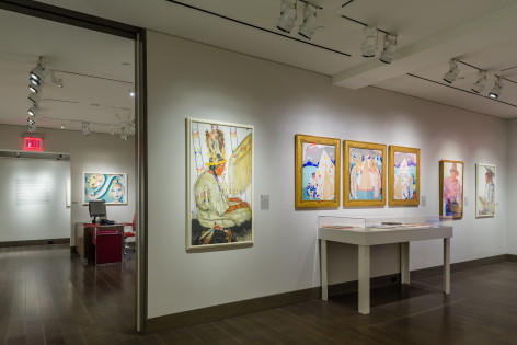 installation view of Winold Reiss will not be classified. at Hirschl & Adler Galleries, April 12 - May 25, 2018