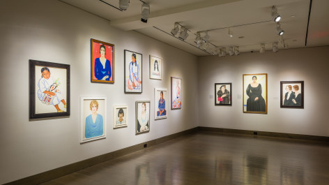 &quot;Winold Reiss: The New American Portrait&quot; installation view