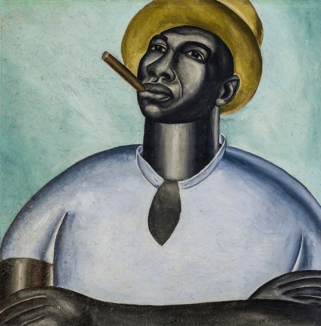 Big Jim, c. 1927, Oil on canvas, 23 3/4 x 23 3/4 in.