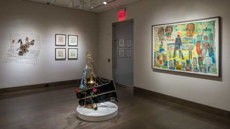 &quot;Self-Taught Artists at the Crossroads of Fact and Fiction,&quot; installation view