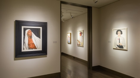 &quot;Winold Reiss: The New American Portrait&quot; installation view