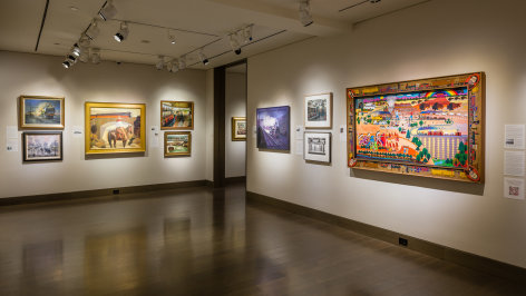 &quot;The Art of Trains&quot; at Hirschl &amp; Adler, Gallery 3, view 004