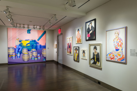 installation view of Winold Reiss will not be classified. at Hirschl & Adler Galleries, April 12 - May 25, 2018