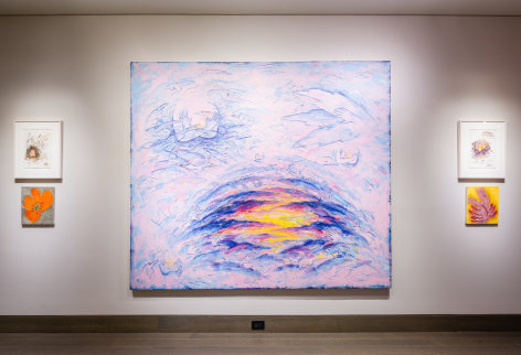 Installation Shot of Louisa Chase: Force Field