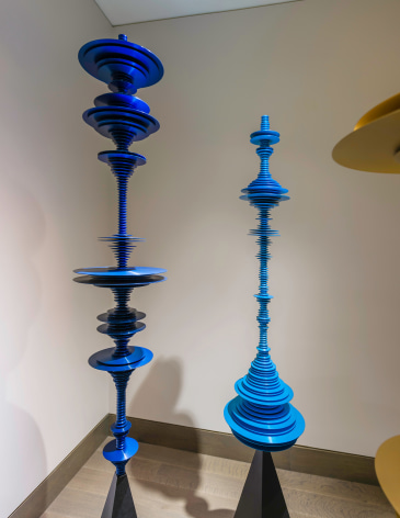 installation view of Elizabeth Turk, "Tipping Point - Echoes of Extinction" at Hirschl & Adler Modern, October 1 - November 20, 2020