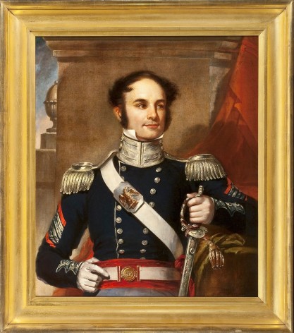 MANUEL JOACHIM DE FRAN&Ccedil;A&nbsp; (1808-1865), Portrait of Colonel James Page, 1838