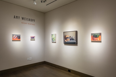 installation view of Amy Weiskopf &quot;Recent Paintings&quot; at Hirschl &amp; Adler Modern, New York