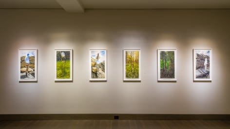 installation view of Colin Hunt, &quot;So Much Remains to Be,&quot; at Hirschl &amp; Adler Modern, New York, March 18-April 23, 2021