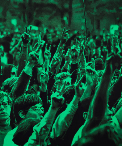 ANDY MISTER (b. 1979), "Disobedience," 2019. Carbon pencil, charcoal and acrylic on paper mounted on panel, 36 x 30 in.