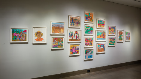 &quot;Self-Taught Artists at the Crossroads of Fact and Fiction,&quot; installation view