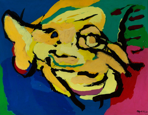 Karel Appel (1921-2006), The Flying Yellow Head, 1970