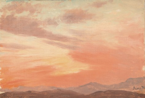 Jervis McEntee (1828-1891), Sunset