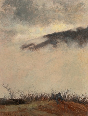 Lockwood de Forest (1850-1932), Mountain and Fog (Adirondacks, New York), 1875