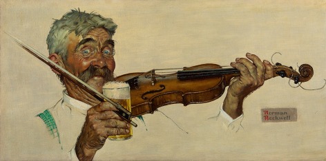 Norman Rockwell (1894-1978), The Fiddler, 1940