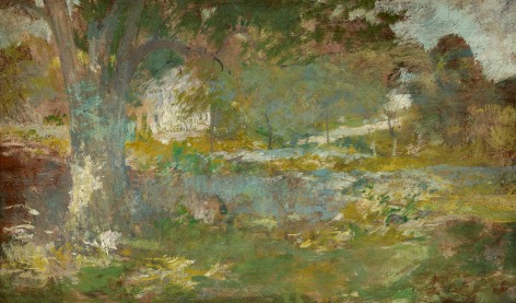 John Henry Twachtman (1853-1902), Landscape, 1890s