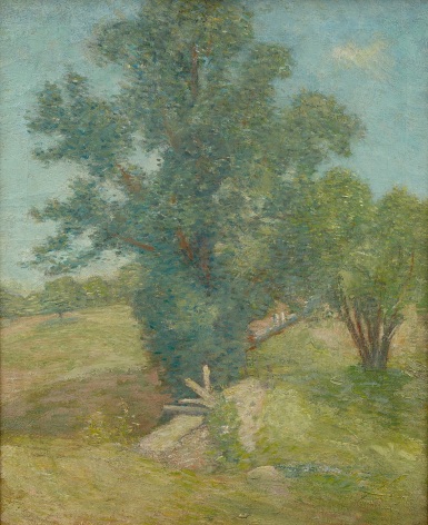 Julian Alden Weir (1852-1919), Tree and Meadow, Connecticut, 1900&nbsp;&nbsp;