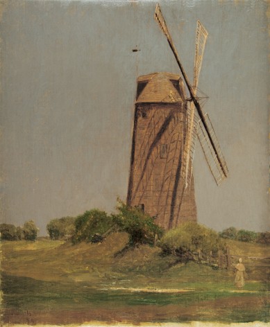 Jervis McEntee (1828-1891), Windmill &ndash; East Hampton