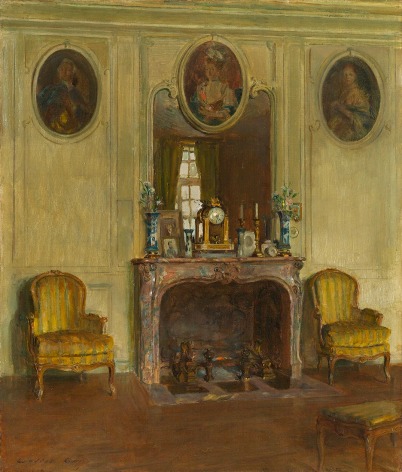 Walter Gay (1856-1937), Interior at the Chateau du Breau