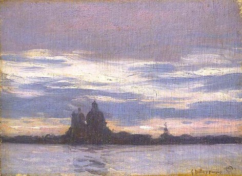 Hermann Dudley Murphy (1867-1943), Santa Maria della Salute from the Lagoon, circa 1908
