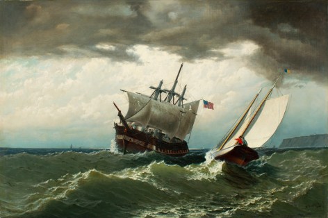 William Bradford (1823&ndash;1892), After the Storm, 1861
