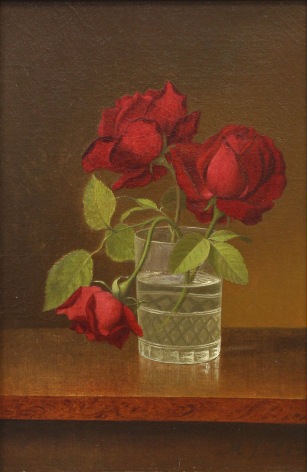 ready for BeaconMartin Johnson Heade (1819-1904), Still Life with Roses in a Glass, circa 1878-1883