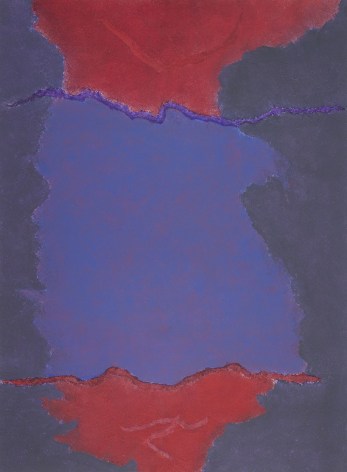 Theodoros Stamos (1922-1997), Infinity Field, Lefkada Series (Red and Purple), 1980