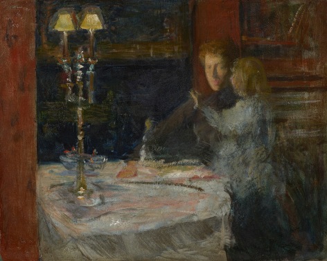 figures in an interior