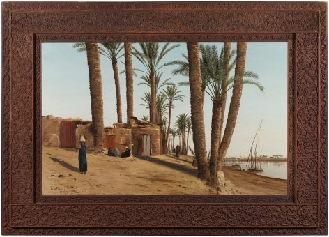 Lockwood de Forest (1850-1932), Bank of the Nile Opposite Cairo, Egypt, 1879-86