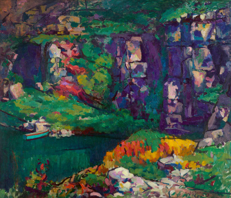 Hugh Henry Breckenridge (1870-1937), The Lake, 1916