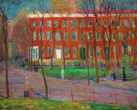 William Glackens (1870-1938), Washington&nbsp; Square, circa 1912