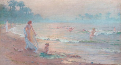 Charles Courtney Curran (1861-1942), The Enchanted Shore, 1895