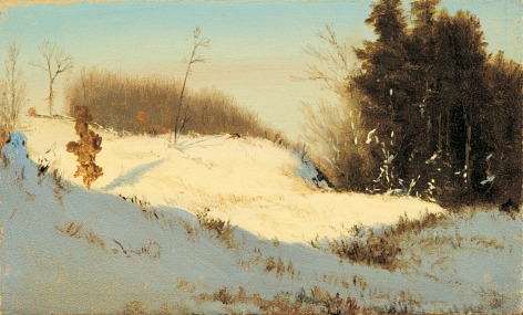 Jervis McEntee (1828-1891), Winter Sunshine