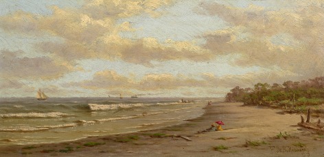 Frederick De Bourg Richards (1822-1903), Beach at Anglesea