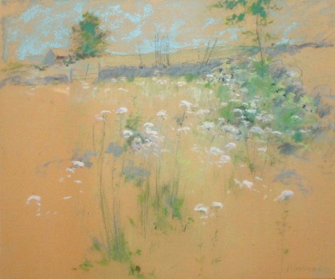 John Henry Twachtman (1853-1902), Hillside, circa 1889-91