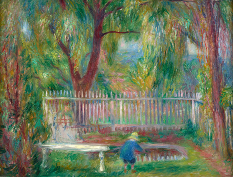 William Glackens (1870-1938), Irene&rsquo;s Garden, 1917