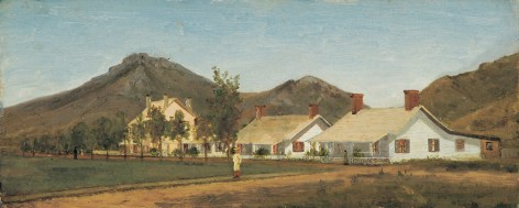 Jervis McEntee (1828-1891), Fort Halleck, Nevada, circa 1881
